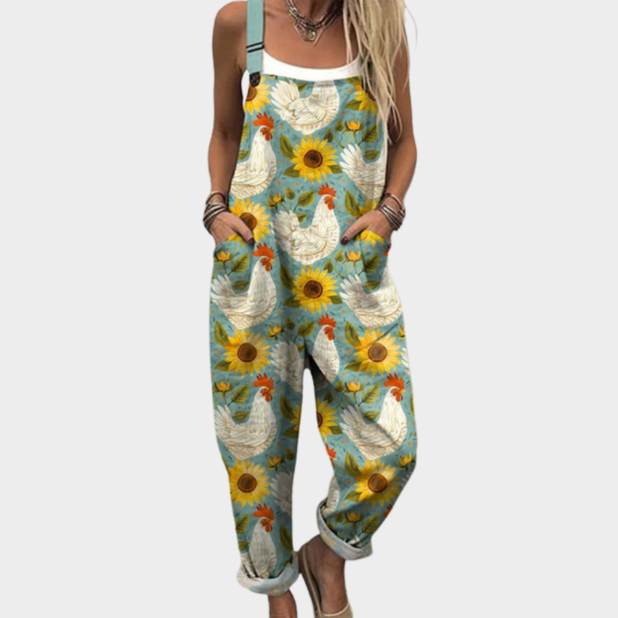 Zarlea | Creative Print Overall