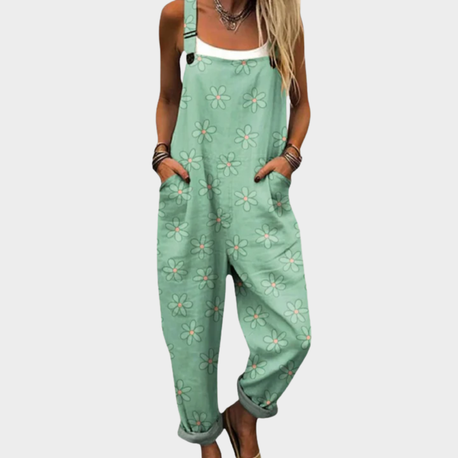 Zelina | Creative Print Jumpsuit