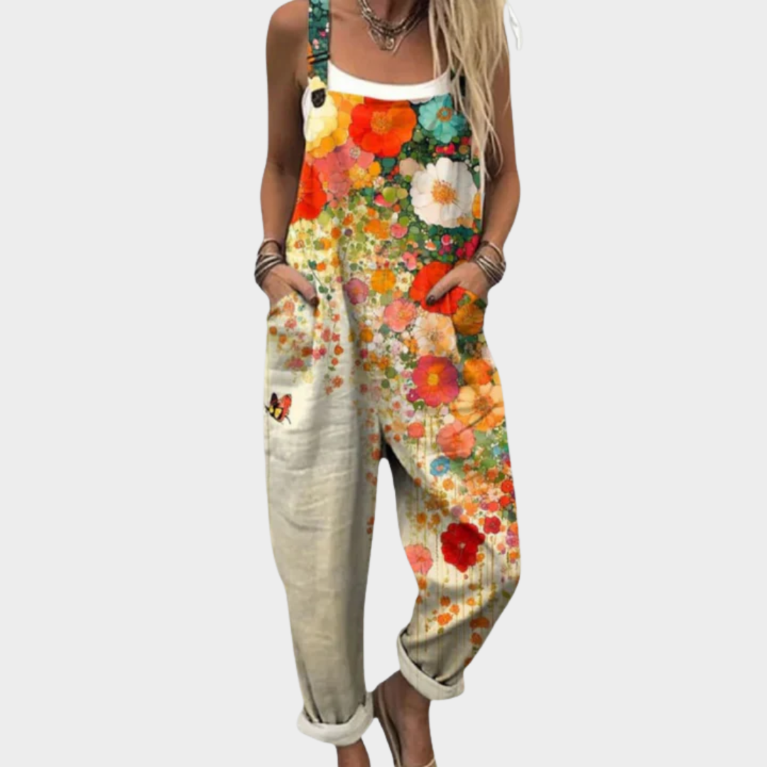 Elena – Floral Jumpsuit