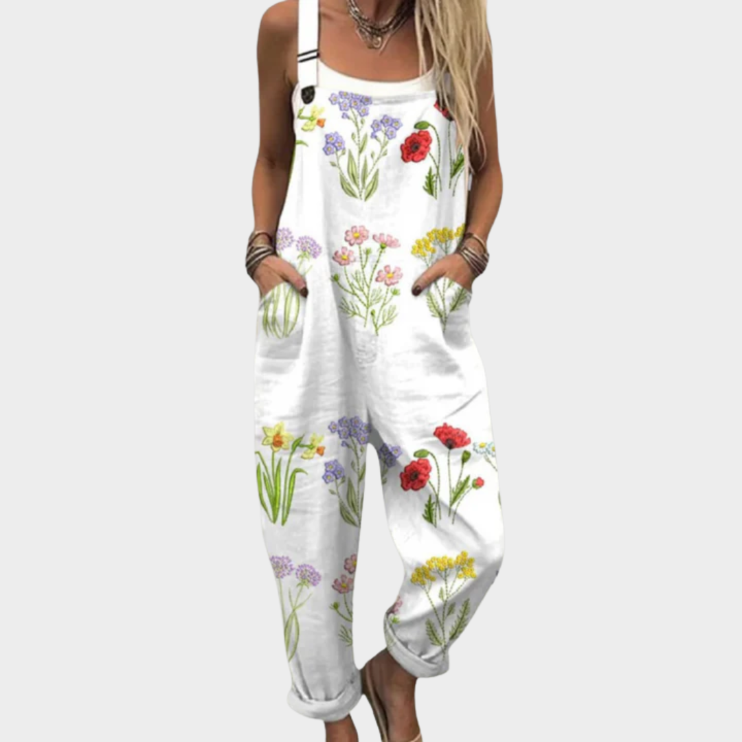 Elena – Wildflower Meadow Jumpsuit