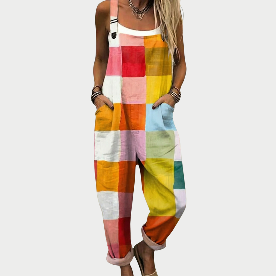 Viadra | Comfortable Printed Jumpsuit